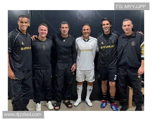 世界足坛巨星齐聚一堂盛装合影