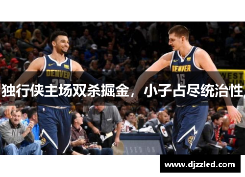 独行侠主场双杀掘金，小子占尽统治性